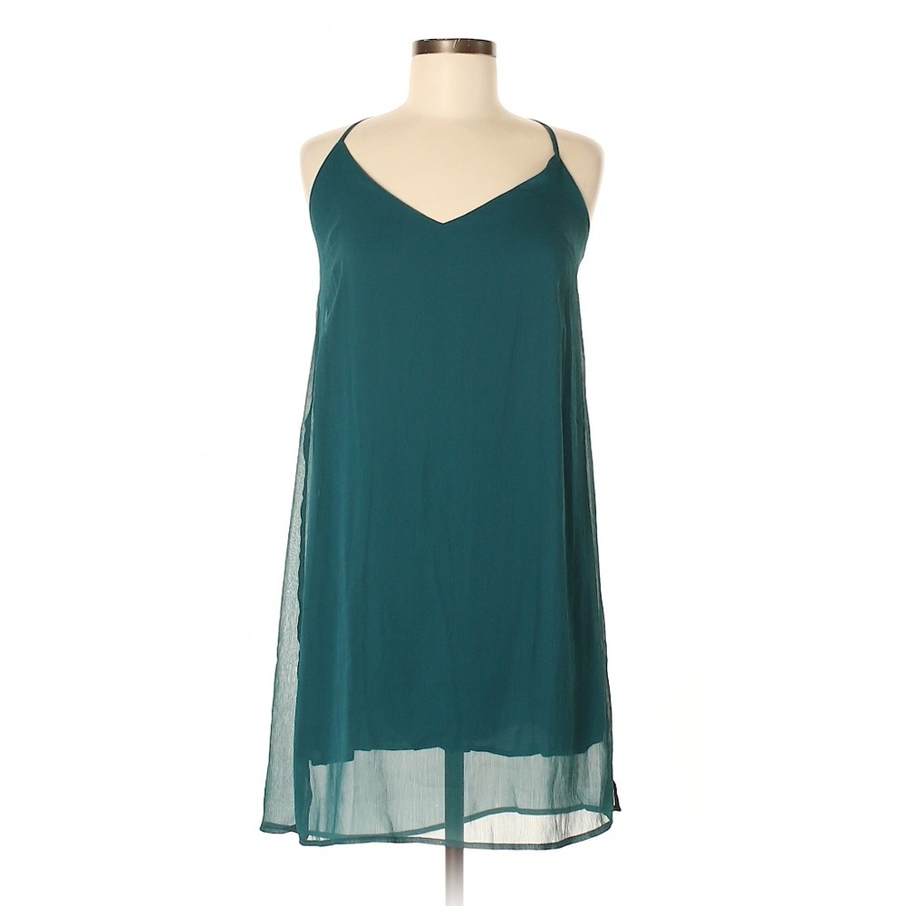 Kendall & Kylie Rich Emerald Green Slip Dress Size Medium — New With Tags